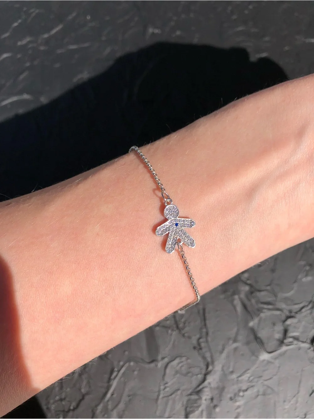 Baby Boy Sterling Silver Bracelet